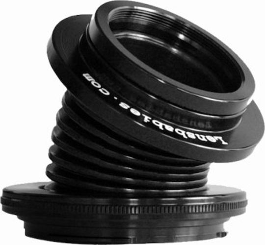 Lensbaby Obiectiv Foto Full Frame Velvet 56 Fix Pentru Montaj Canon RF Negru