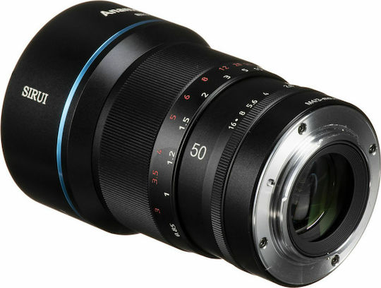 Sirui Crop Φωτογραφικός Φακός Anamorphic 50mm f/1.8 Standard Zoom για Fujifilm X Mount Μαύρος