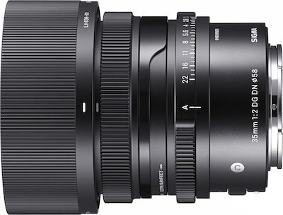 Sigma Full Frame Φωτογραφικός Φακός 35mm f/2 DG DN Contemporary Σταθερός για Leica L Mount Black