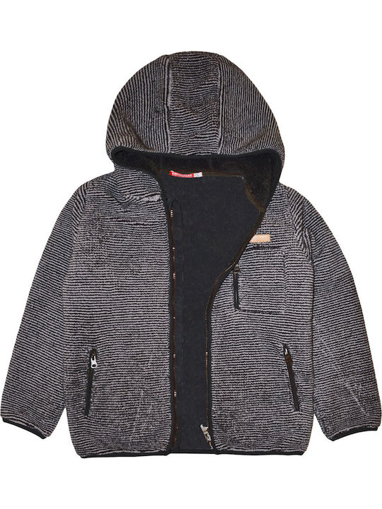 Energiers Kids Sweatshirt Cardigan Black