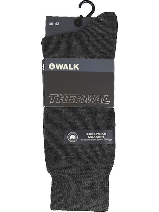 Walk W2062 Herren Thermo Socken Gray