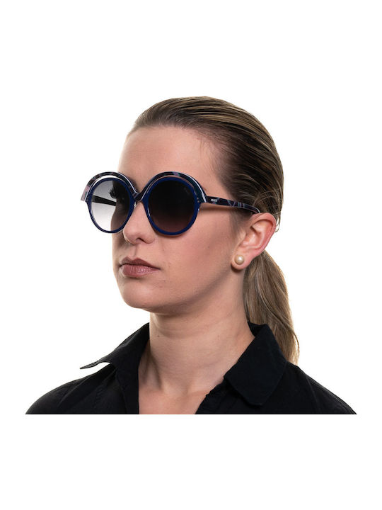 Emilio Pucci Sunglasses Purple with Acetate Frame & Gray Lens Emilio Pucci Sunglasses Purple with Acetate Frame & Gray Lens