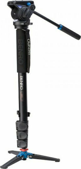 Benro Benro A49FDS4 Aluminum Photography & Video Monopod with Tripod Base with Hydraulic Head and 8kg Maximum Load