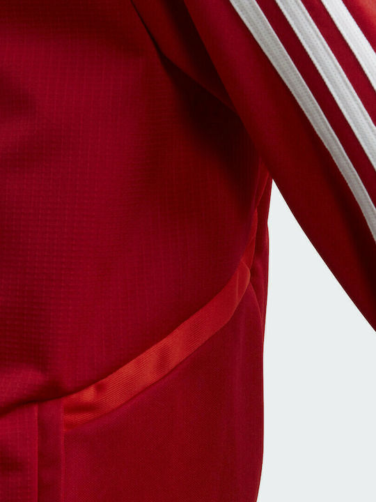 Sportlich Kinderstrickjacke Rot Tiro 19 Training