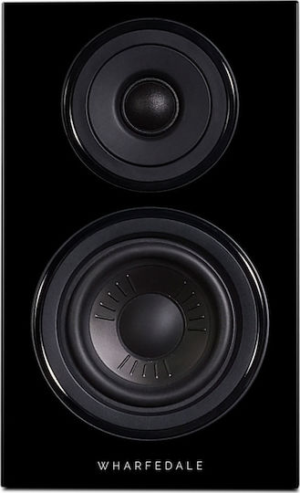 Wharfedale Diamond 12.0 S019.31696 Pair of Hi-Fi Speakers Bookself 60W 2 No of Drivers W16xD20xH26.5cm. Black