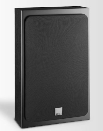 Dali Oberon On Wall Hi-Fi Speaker Wall Mounted 50W 2 No of Drivers W24.5xD12xH38.5cm. Black