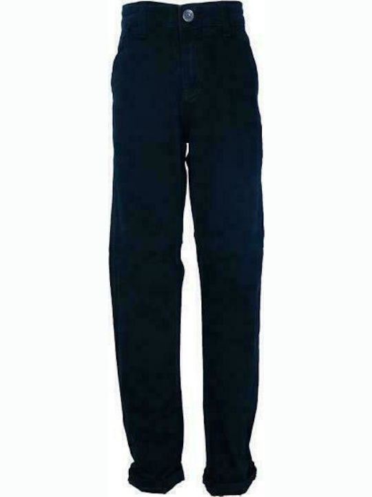 New College Boys Fabric Trouser Black