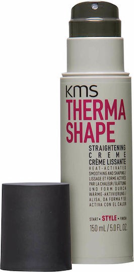 KMS Thermashape Straightening Anti-Frizz Smoothing Hair Styling Cream 150ml