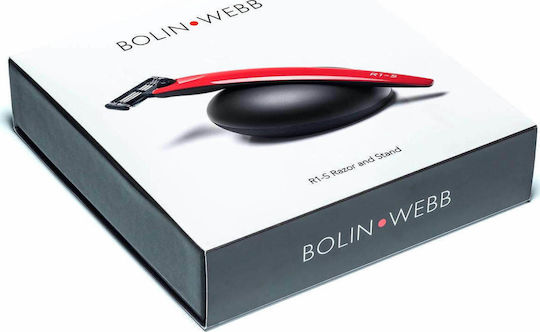 Bolin Webb R1-S Бръсначка с Резервна глава 3 остриета и лубрикантна лента за чувствителна кожа