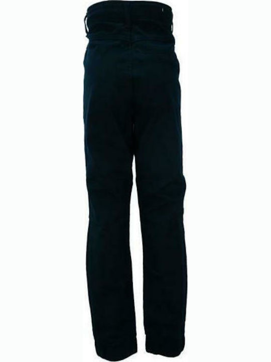 New College Kids Fabric Trousers Navy Blue