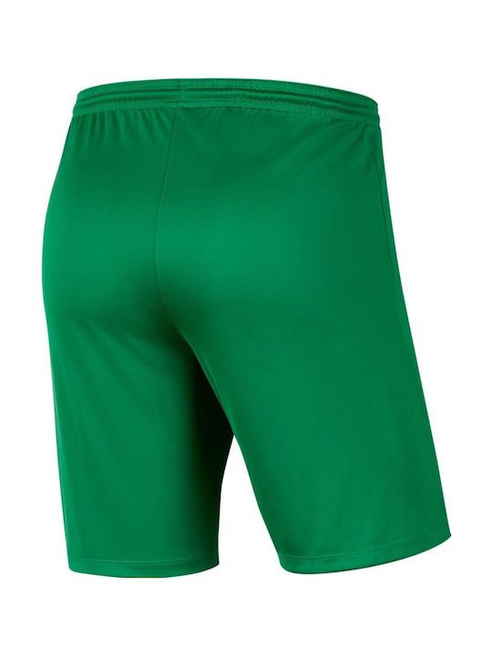 Nike Șort/Bermude sport pentru copii Park III Knit Verde