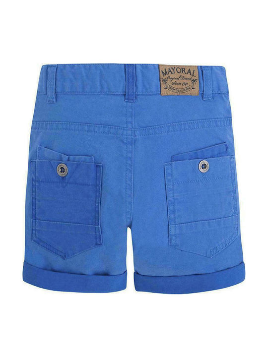 Mayoral Kids Shorts/Bermuda Fabric Blue