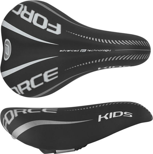 Force Kids Free Σέλα Ποδηλάτου Μαύρη 230 x 160 mm