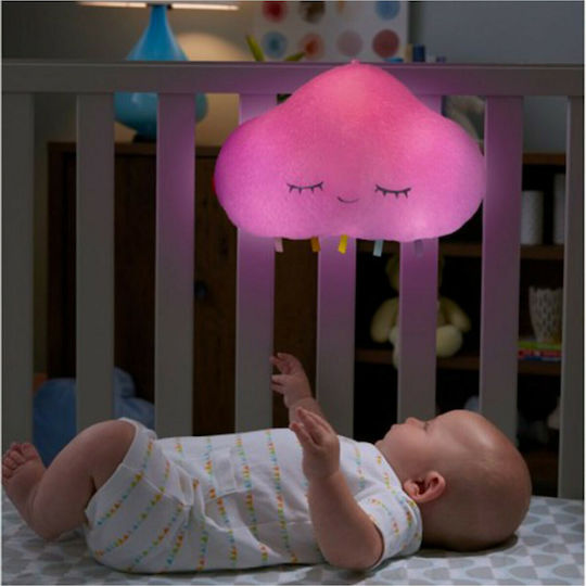Fisher Price Κρεμαστό Παιχνίδι Κούνιας με Μουσική Twinkle & Cuddle Cloud Soother