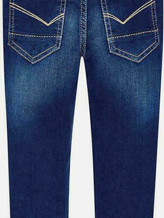 Mayoral Kids Denim Trousers Blue