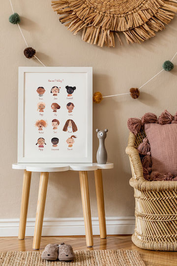 Mushie Kids Poster Medium Feelings 29.7x42cm