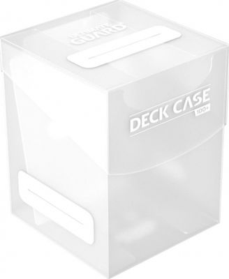 Ultimate Guard Deck Case Deck Box Zubehör für Sammelkartenspiele 100+ Transparent UGD010307