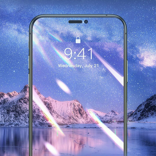 Baseus Fullscreen Curved 3D Vollflächig gehärtetes Glas (iPhone 11 Pro)