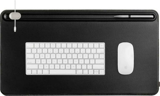 Orbitkey Σουμέν Διπλό Πλαστικό Μatt Medium Μαύρο 68x37cm