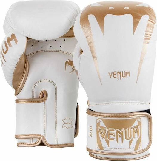 Venum Giant 3.0 2055 Leather Boxing Competition Gloves White