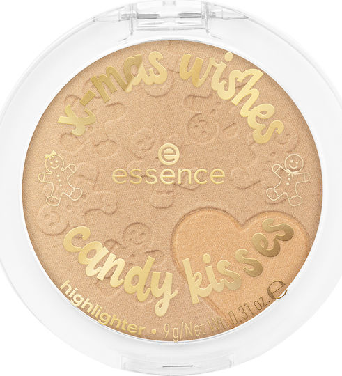 Essence X-Mas Wishes Candy Kisses Highlighter 01 Căldură și prăjire 9gr