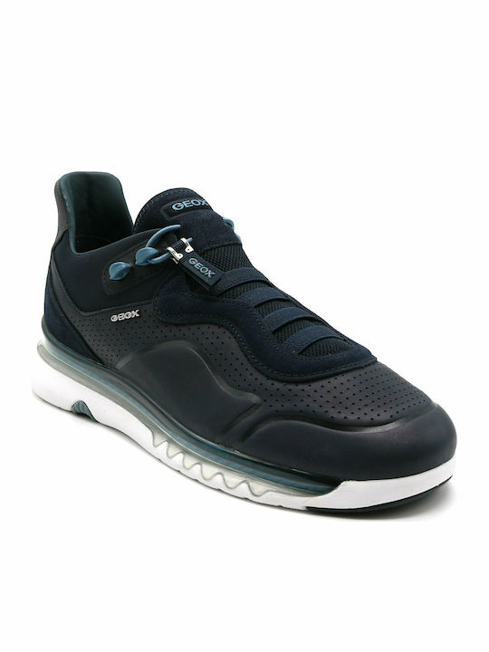 Geox U Levita Herren Sneakers Marineblau