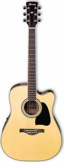 Ibanez Акустика Китара AW70ECE Отрязана Natural