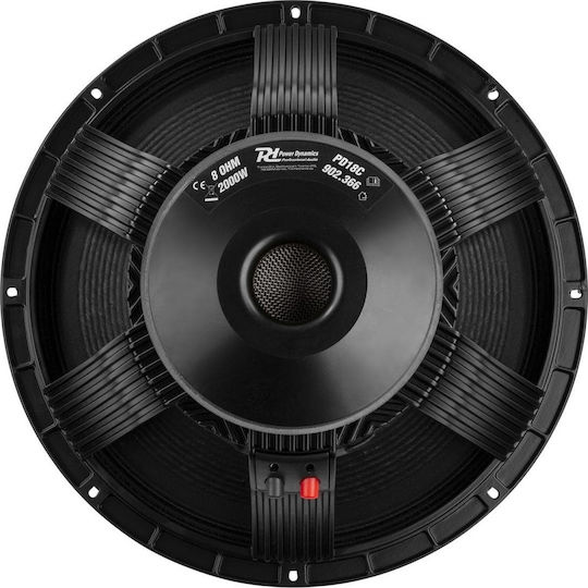 Power Dynamics Tieftöner Lautsprecher PD18C 18" Widerstand 8Ω
