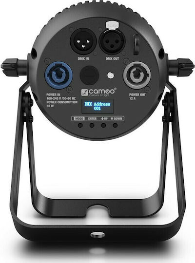Cameo Προβολέας Spot LED Q-Spot 40 RGBW Black RGBW