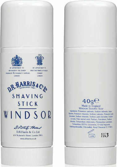 Dr. Harris & Co. Ltd Windsor Stick Ξυρίσματος 40gr