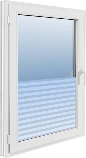 vidaXL Sticker Display Decorative Sandblasting 90cm x 5m White 0.9x100m 146109 1pcs