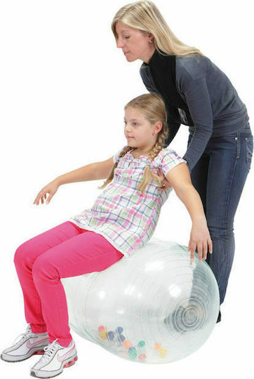 Camelino Physio Activity Roll Μπάλα Pilates σε Λευκό Χρώμα