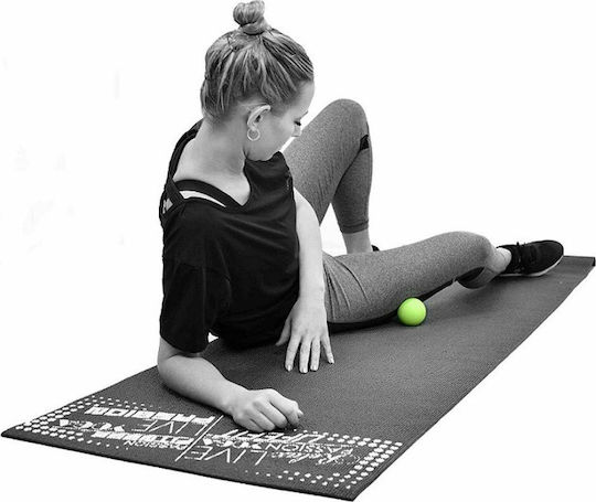 Lifefit Μπάλα Μασάζ 6.2cm σε Πράσινο Χρώμα