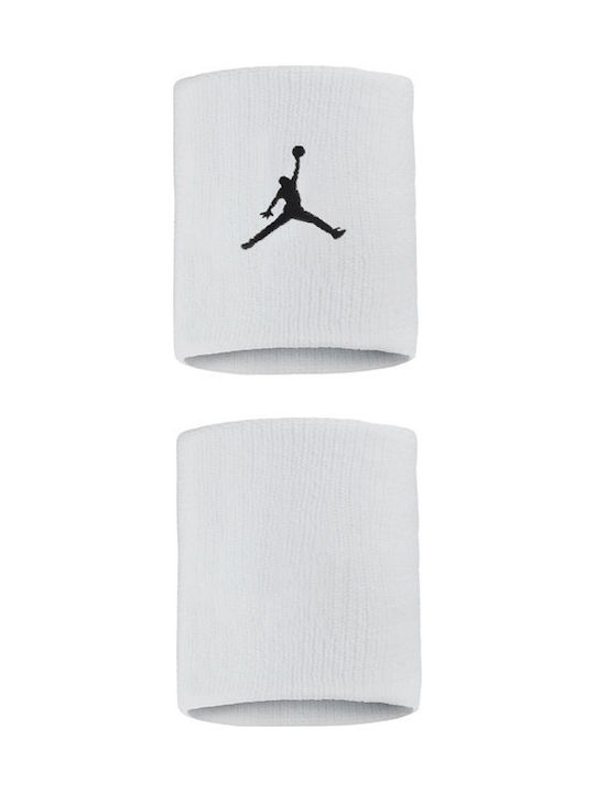 Jordan Jumpman Athletic Wristbands White