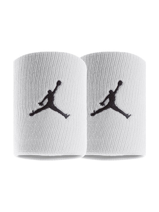 Jordan Jumpman Athletic Wristbands White