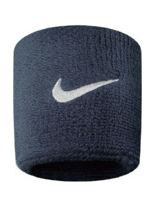 Nike Swoosh Athletic Wristbands Blue