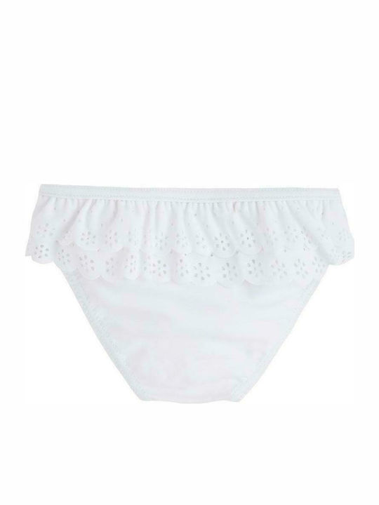 Mayoral Kids Swimwear Swim Briefs White