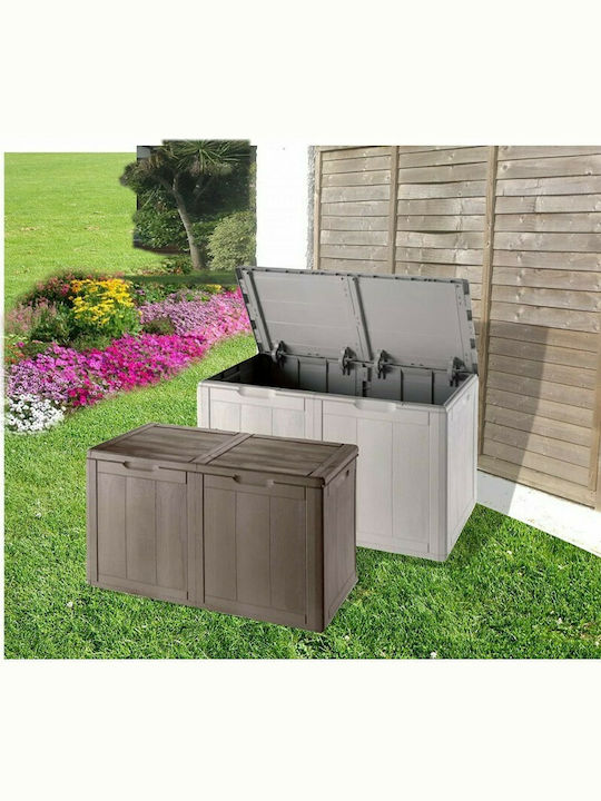 Gensini Outdoor Storage Box Gray L80.5xW44.5xH51cm