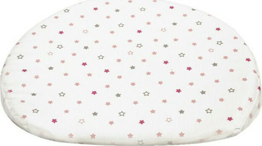 Just Baby Baby Rückenkissen Safety Pillow Stars Weiß 27x34cm