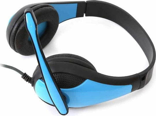 Freestyle FH4008 On Ear Gaming Headset with Connection 3.5mm Blue