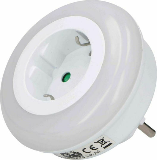 Grundig LED Φωτιστικό Νυκτός Πρίζας με Φωτοκύτταρο