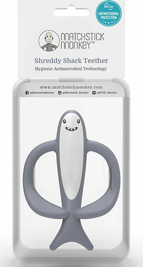 Matchstick Monkey Shark Beißring Für Zahnen Aus Gummi Für 0 m+