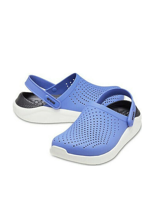 Crocs Literide Damen Anatomisch Clogs Blau