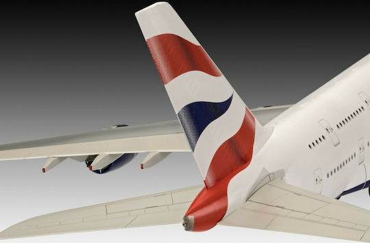 Revell A380-800 British Airways Static Airplane Model 1:144 50.4x55.5cm 163pcs AIRWAYS-
