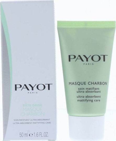 Charbon Ултра-Абсорбираща Матирираща Грижа Маска за Лице 50ml
