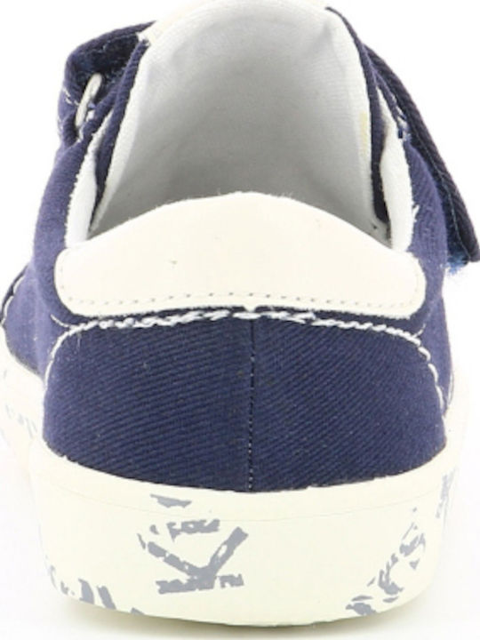 Gody Παιδικά Sneakers με Σκρατς Μπλε