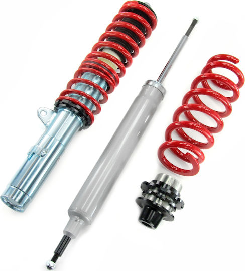 JOM Σετ Αναρτήσεις 4τμχ για BMW Σειρά 3 E90/E91/E92/E93 2005-2008 Ρυθμιζόμενες