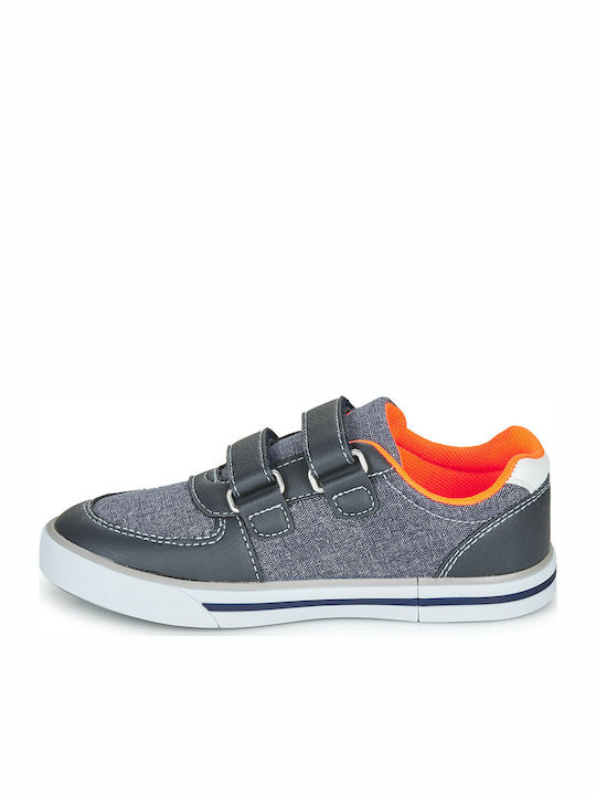 Frederic Παιδικά Sneakers με Σκρατς Γκρι