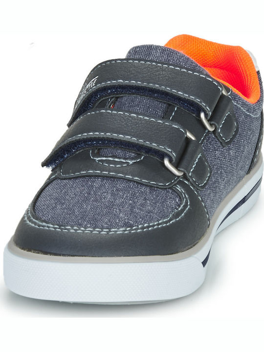 Frederic Παιδικά Sneakers με Σκρατς Γκρι