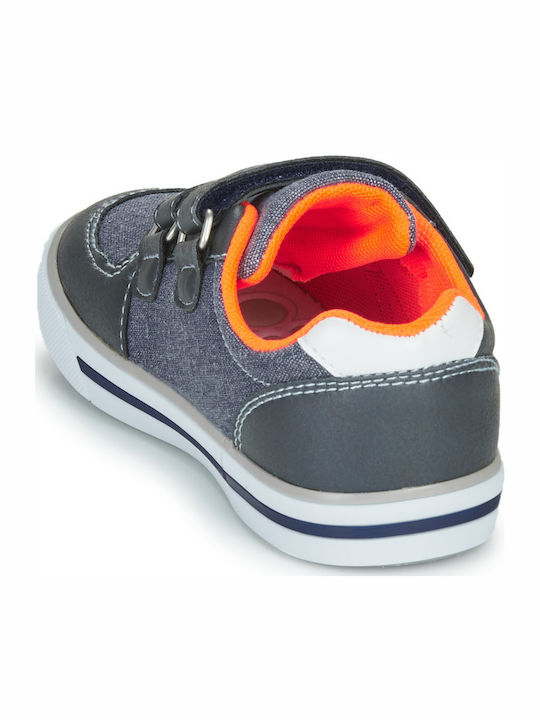 Frederic Παιδικά Sneakers με Σκρατς Γκρι
